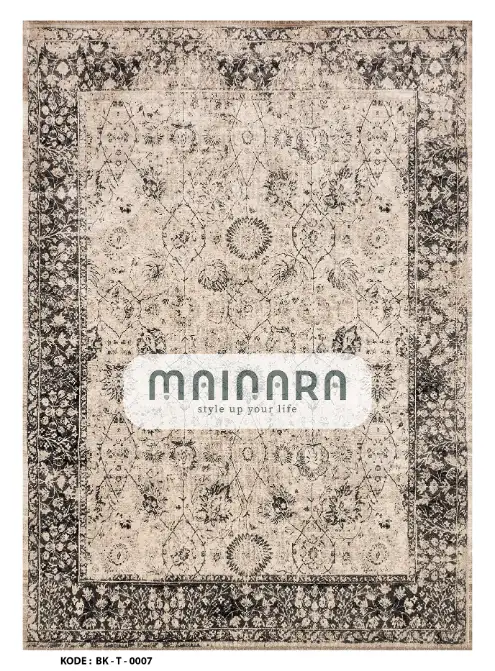 Karpet Tradisional (BK-T-0007) - Black,Brown