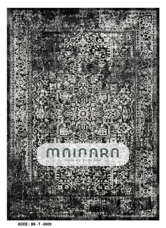 Karpet Tradisional (BK-T-0009) - Black