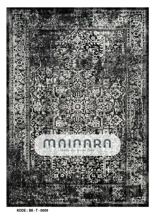 Karpet Tradisional (BK-T-0009) - Black