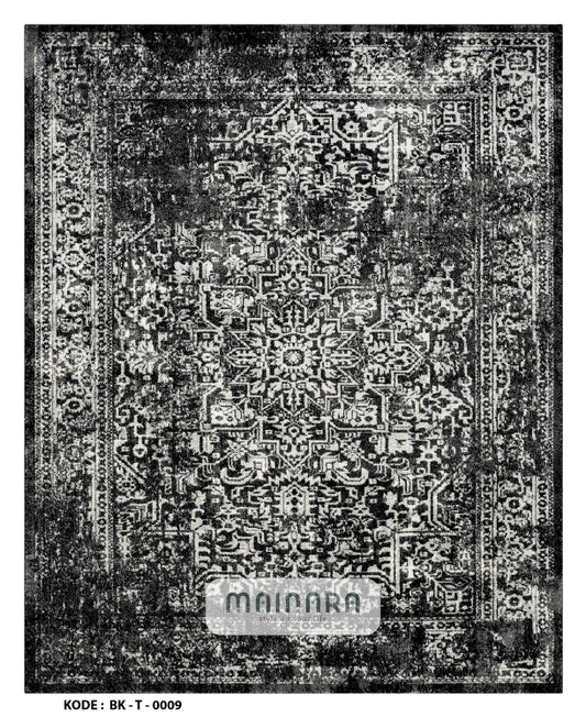 Karpet Tradisional (BK-T-0009) - Black