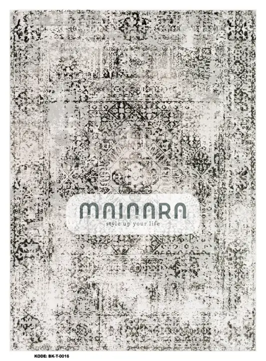 Karpet Tradisional (BK-T-0017) - Balck,Grey
