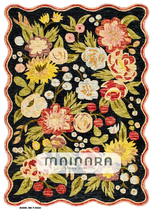 Karpet Tradisional (BK-T-0020) - Balck (Copy)