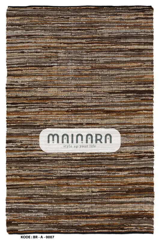 Karpet Abstrak (BR-A-0007) - Brown