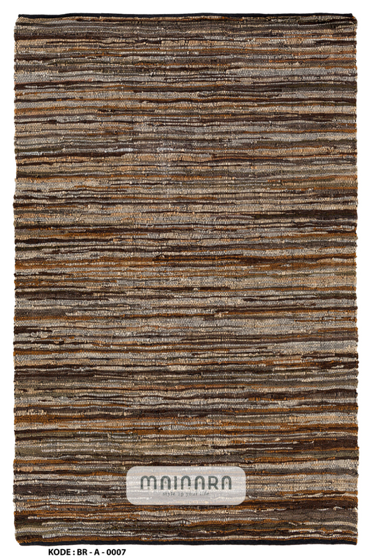 Karpet Abstrak (BR-A-0007) - Brown