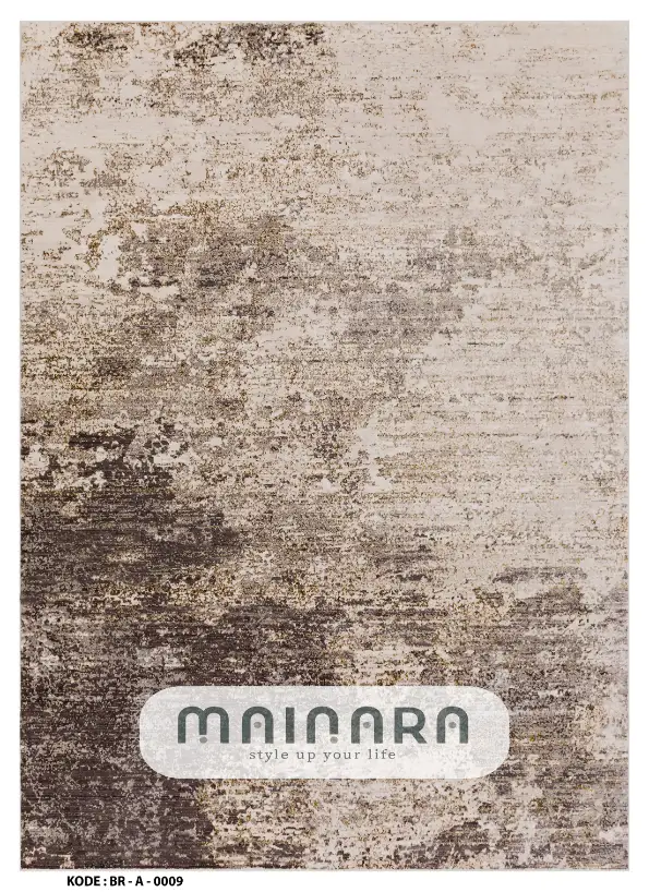 Karpet Abstrak (BR-A-0009) - Brown
