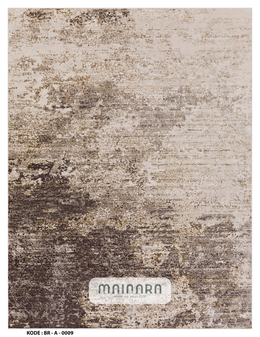 Karpet Abstrak (BR-A-0009) - Brown