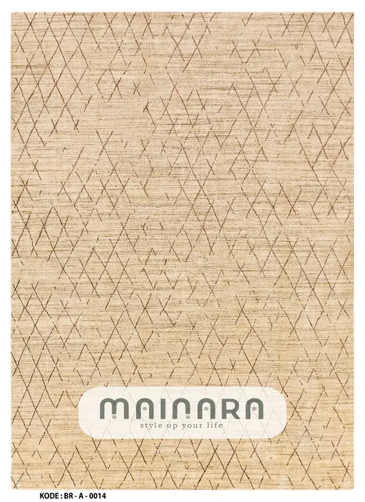 Karpet Abstrak (BR-A-0014) - Brown
