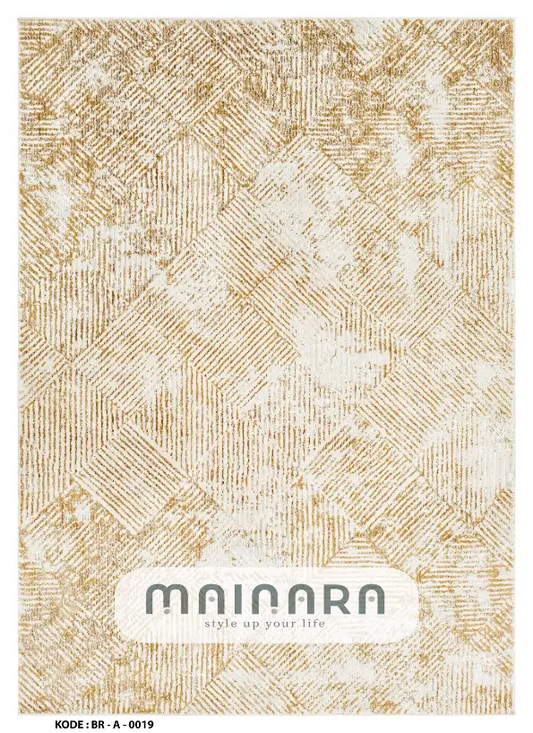 Karpet Abstrak (BR-A-0019) - Brown