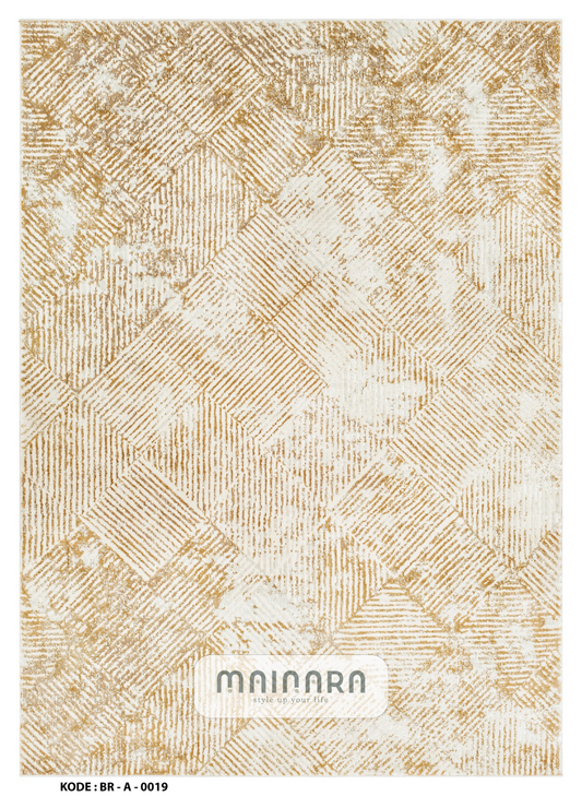 Karpet Abstrak (BR-A-0019) - Brown