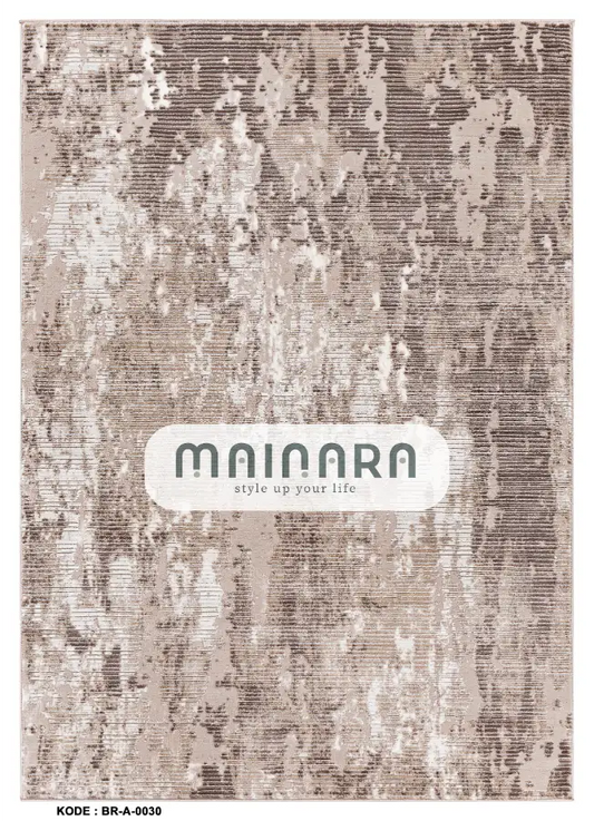 Karpet Abstrak (BR-A-0030) - Brown