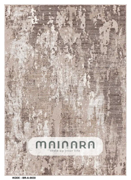 Karpet Abstrak (BR-A-0030) - Brown