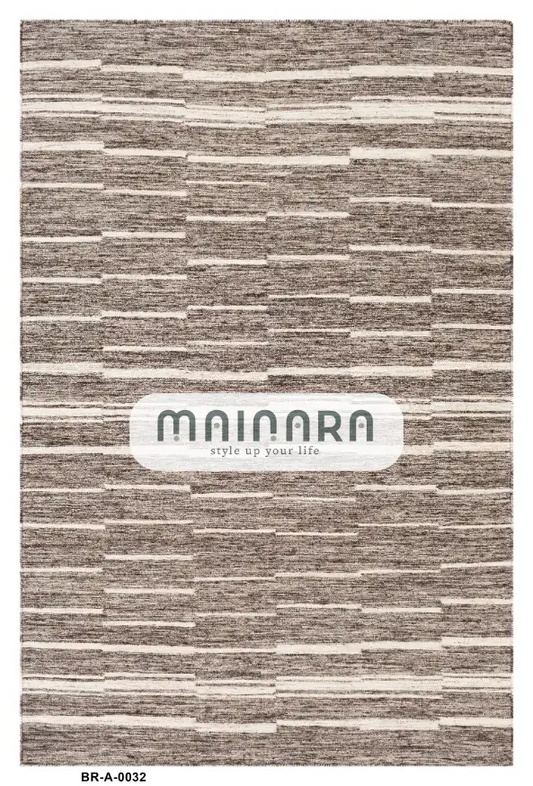 Karpet Abstrak (BR-A-0032) - Brown