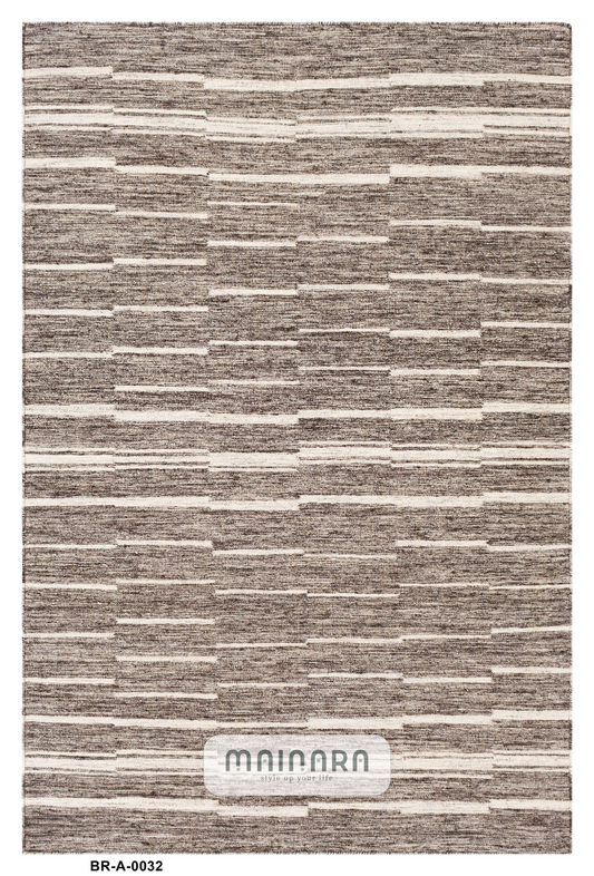Karpet Abstrak (BR-A-0032) - Brown