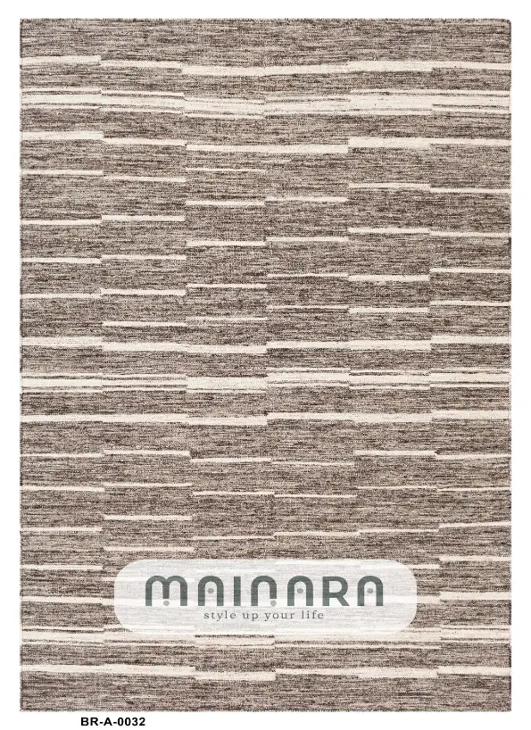 Karpet Abstrak (BR-A-0032) - Brown