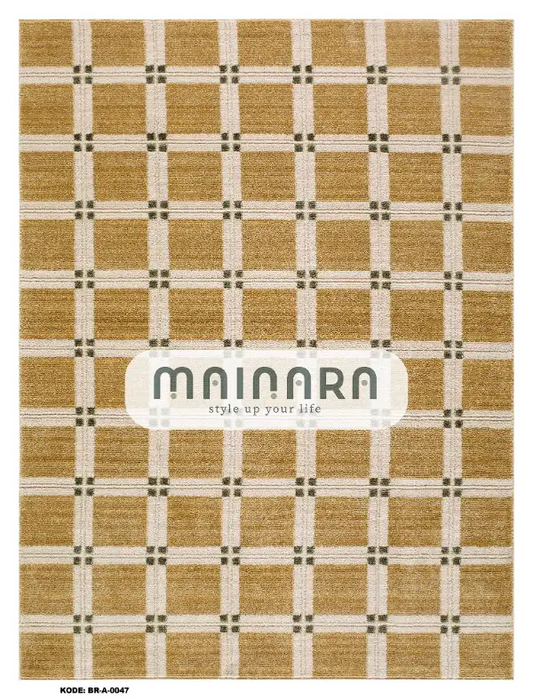 Karpet Abstrak (BR-A-0047) - Brown