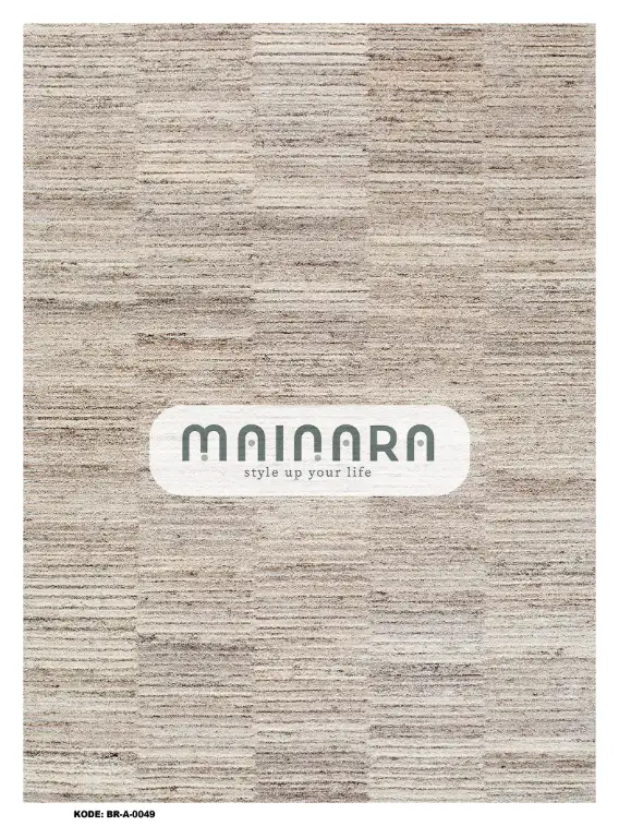 Karpet Abstrak (BR-A-0049) - Brown