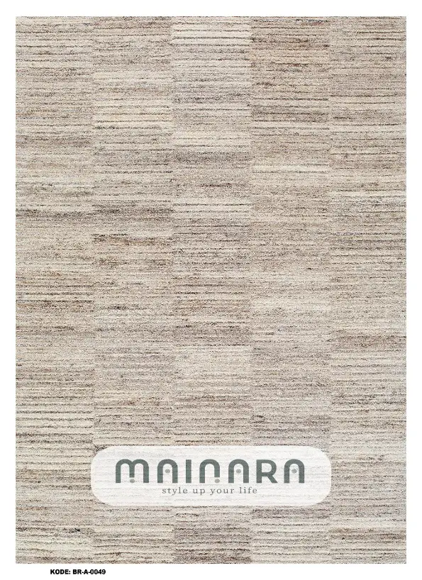 Karpet Abstrak (BR-A-0049) - Brown