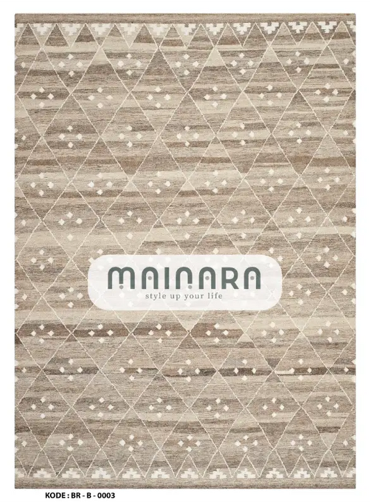 Karpet Bohemian (BR-B-0003) - brown