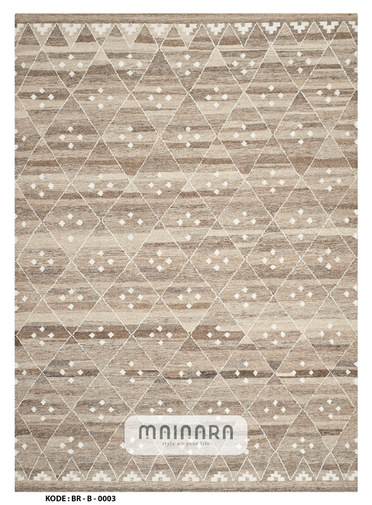 Karpet Bohemian (BR-B-0003) - brown
