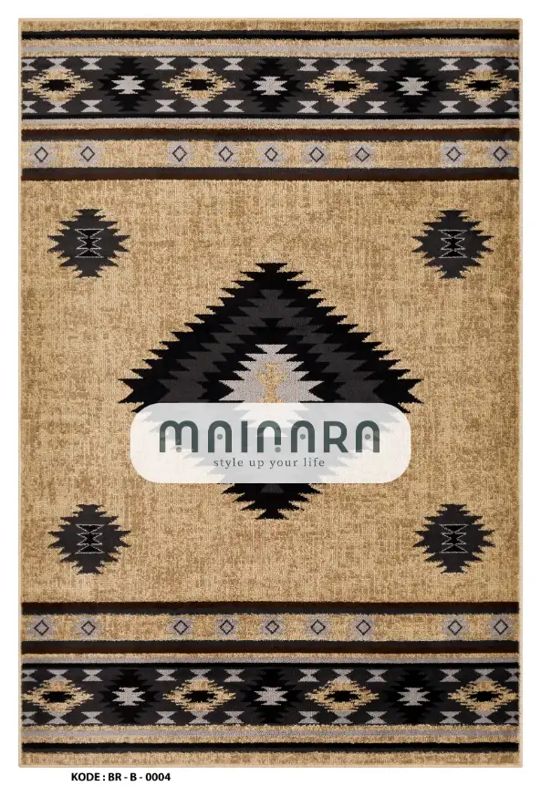 Karpet Bohemian (BR-B-0004) - Brown