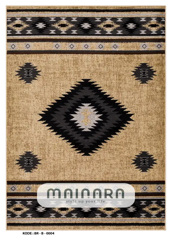 Karpet Bohemian (BR-B-0004) - Brown