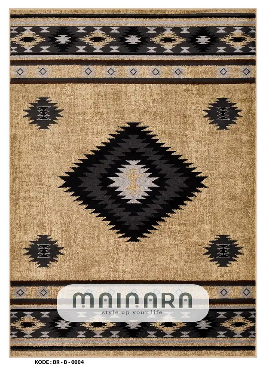 Karpet Bohemian (BR-B-0004) - Brown