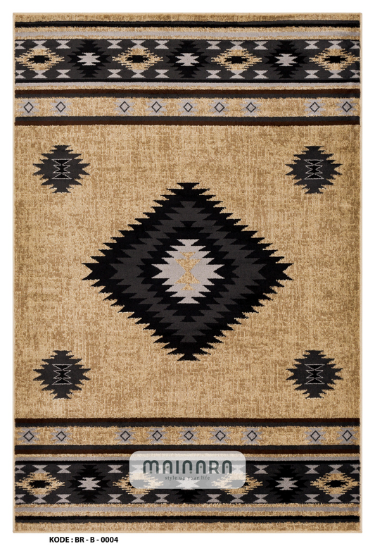 Karpet Bohemian (BR-B-0004) - Brown