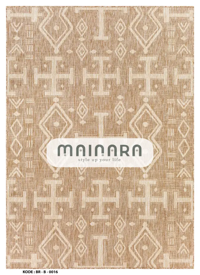 Karpet Bohemian (BR-B-0016) - Brown