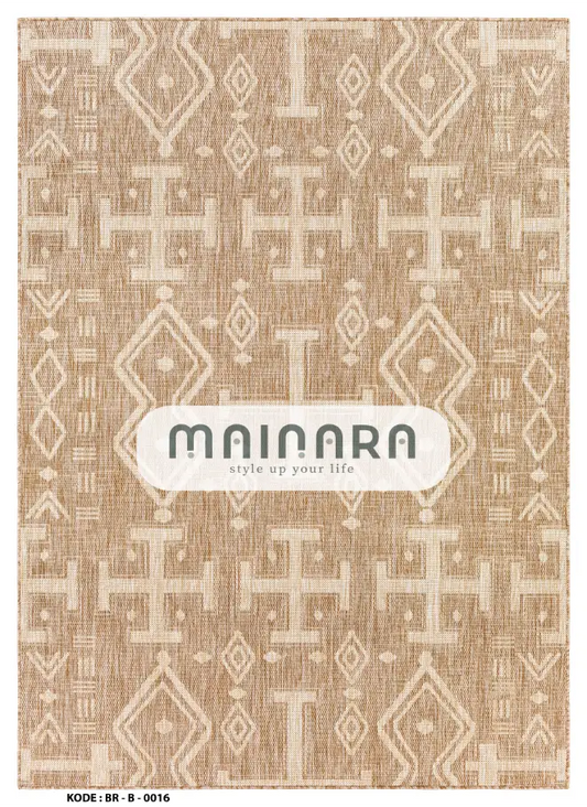 Karpet Bohemian (BR-B-0016) - Brown