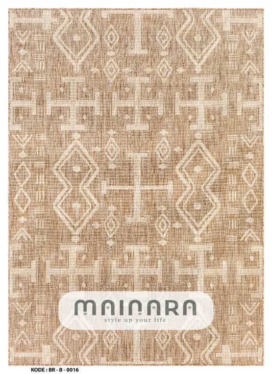 Karpet Bohemian (BR-B-0016) - Brown