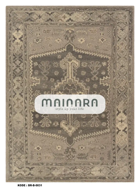 Karpet Bohemian (BR-B-0031) - Brown
