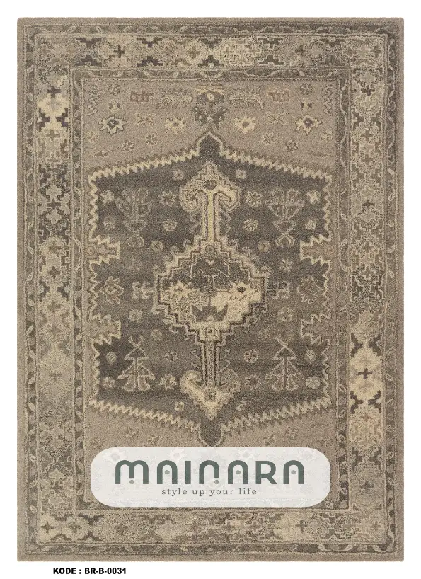 Karpet Bohemian (BR-B-0031) - Brown
