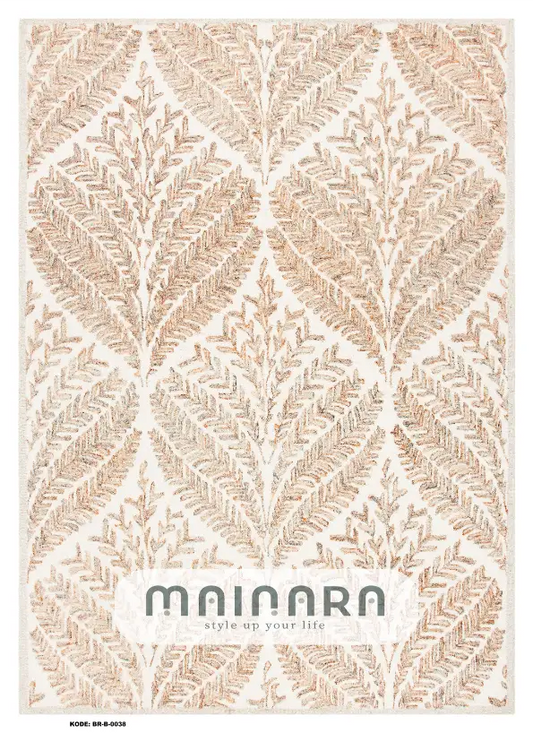 Karpet Bohemian (BR-B-0038) - Cream