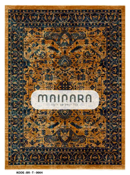 Karpet Tradisional (BR-T-0004) - Brown,Black