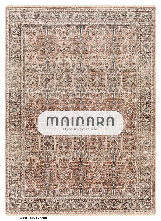 Karpet Tradisonal (BR-T-0008) - Brown