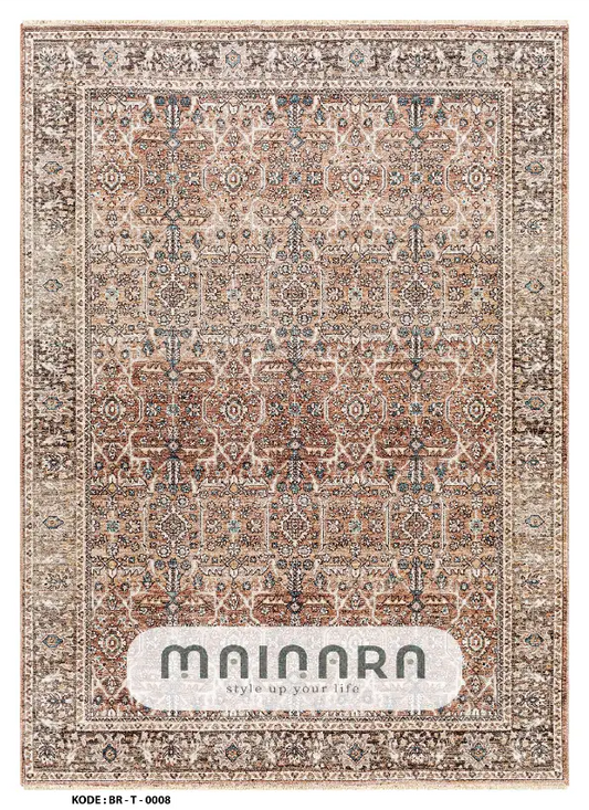 Karpet Tradisonal (BR-T-0008) - Brown