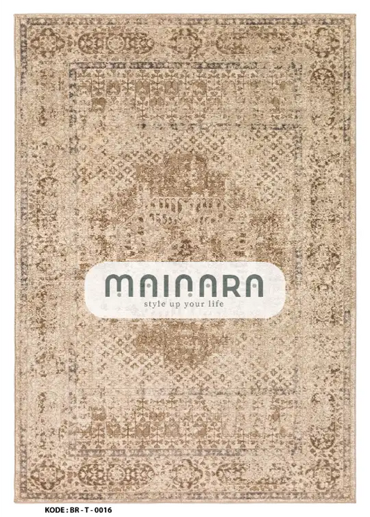 Karpet Tradisional (BR-T-0016) - Brown