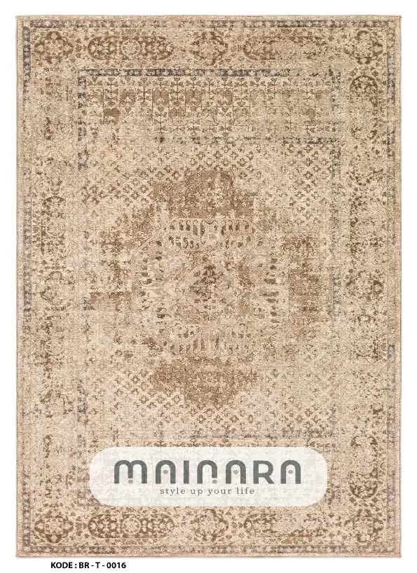 Karpet Tradisional (BR-T-0016) - Brown