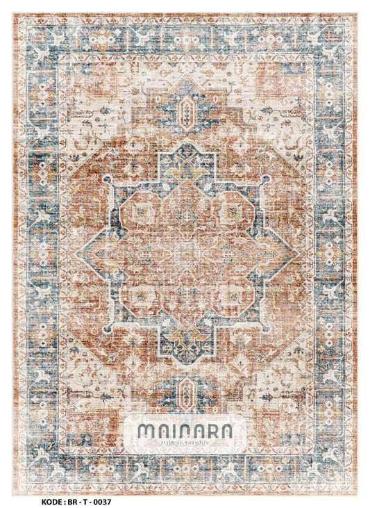 Karpet Tradisional (BR-T-0037) - Brown
