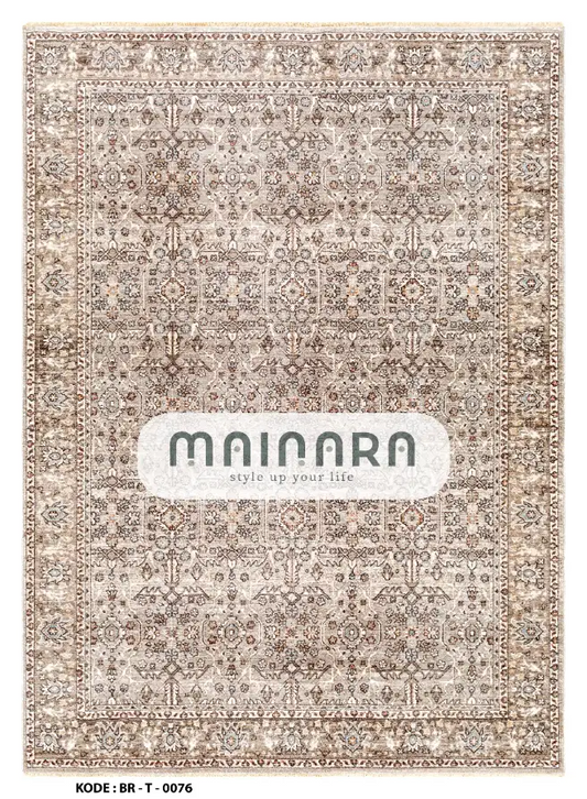 Karpet Tradisional (BR-T-0076) - Brown