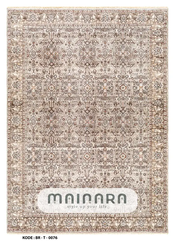 Karpet Tradisional (BR-T-0076) - Brown