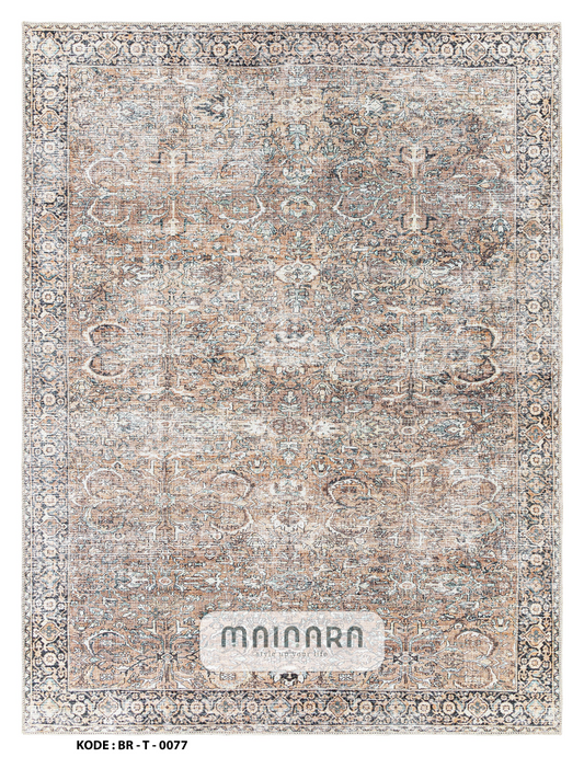 Karpet Tradisional  (BR-T-0077) - Brown