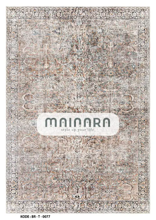 Karpet Tradisional  (BR-T-0077) - Brown