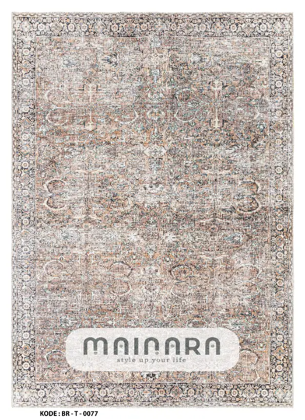 Karpet Tradisional  (BR-T-0077) - Brown