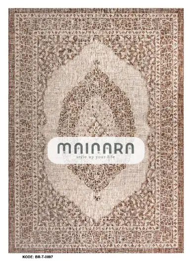 Karpet Tradisional (BR-T-0097) - Brown