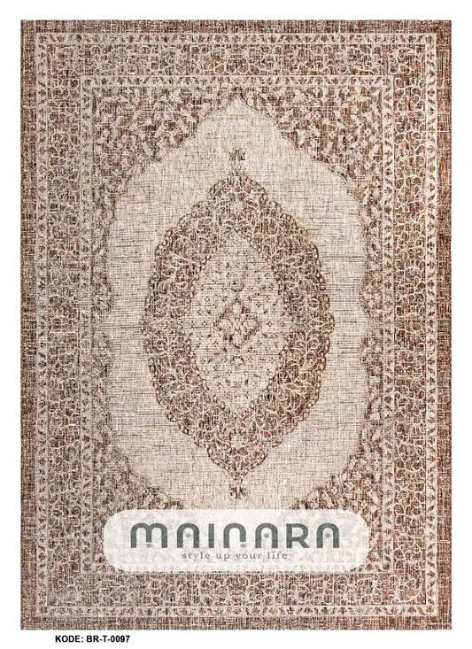 Karpet Tradisional (BR-T-0097) - Brown