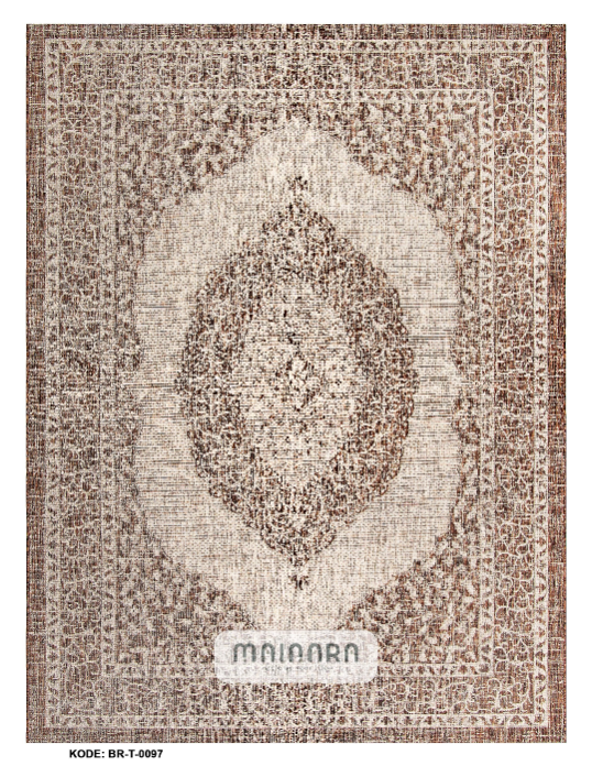 Karpet Tradisional (BR-T-0097) - Brown