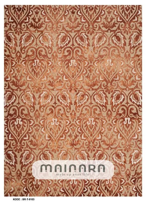 Karpet Tradisional (BR-T-0103) - Brown