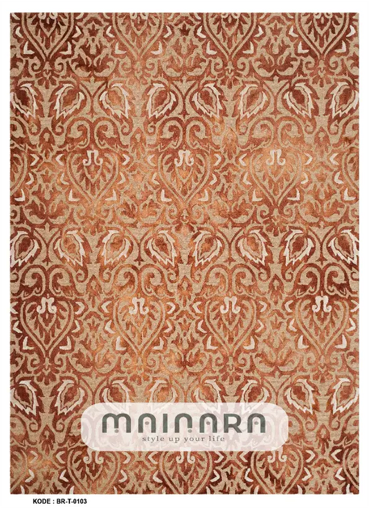 Karpet Tradisional (BR-T-0103) - Brown