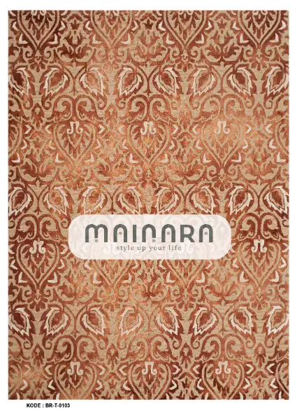 Karpet Tradisional (BR-T-0103) - Brown